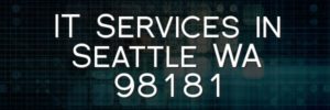 IT Services in Seattle WA 98181