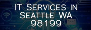 IT Services in Seattle WA 98199